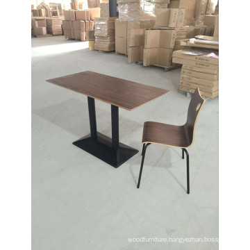 Plywood Restaurant Furniture Dining Table Set (FOH-CXSC67)